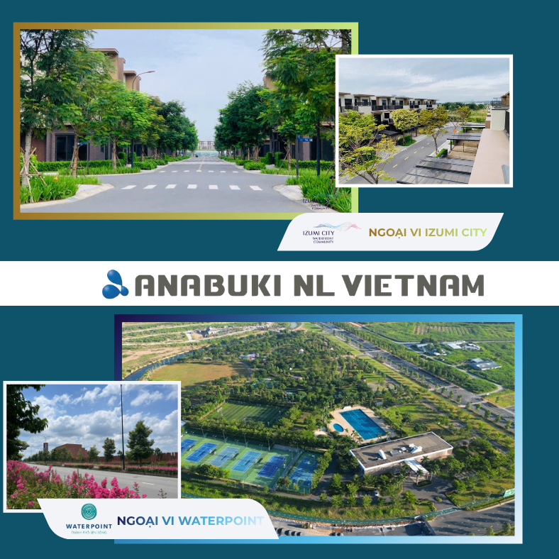 ANABUKI TIẾP NHẬN QUẢN LÝ NGOẠI VI KHU ĐÔ THỊ WATERPOINT & NGOẠI VI IZUMI CITY